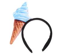 Angoily Fascia per Capelli Forma di Gelato Fascia in Confortevole per Donna Accessori per Capelli Eleganti per Lavarsi Viso e Truccarsi