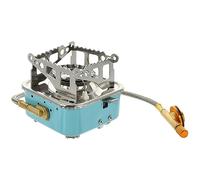 Angoily Fornello Gas Pieghevole Fornello Gas Portatile Piccolo Per Campeggio e Escursionismo Facile Da Trasportare e Usare Design Compatto e Pratico