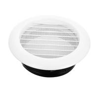 Angoily Griglia Di Ventilazione Rotonda Per Bagno Montaggio A Parete/soffitto Antipioggia Estetica