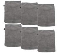 Angoily Guanti Struccanti in Microfibra Riutilizzabili 6 Pezzi per Pulizia Viso Profonda e Confortevole Tessuto in Poliestere, per Rimuovere il Make-up e Pulire i Pori