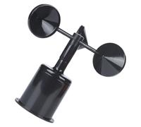 Angoily Guscio Indicatore Vento Anemometro in ABS per Sensore velocità Vento Strumento Monitoraggio Meteo Esterno