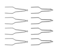 Angoily Kit per Pirografia da 8 Pezzi - Punte per Pirografia - Punte per Penna in Lega di Nichel Cromato per Pirografia - Accessori di Ricambio per Macchina per Pirografia