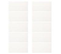 Angoily Kit Ricarica Planner Non Datato M5 Pieghevole da 20 Fogli con Carta Perforata Giornaliera e Mensile Inkproof per Raccoglitori ad Anelli, Inserti Settimanali Versatili