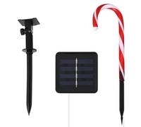 Angoily Lampada LED Stampella Design Forma di Bastone da Passeggio per Decorare Giardino Patio o Cortile Esterni Luce Soffusa Notturna