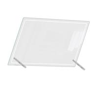 Angoily Lavagna Cancella e Scrivi Scrivania in Acrilico Memo Board Desktop Orizzontale Lavagna Planner Giornaliera Riutilizzabile e Facile