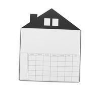 Angoily Lavagna per Frigorifero Planner Settimanale Cancellabile con Superficie Macchia Organizer Magnetico per Note e