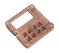 Angoily Legno Portatile per Acquerelli Scatola per Pittura Vassoio per Colori Adatta per e Studenti Leggera e Compatta per Viaggi e Atelier