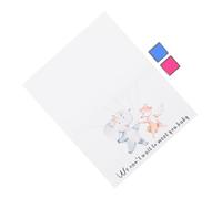 Angoily Libro Ospiti per Impronte Decorazioni Interattive per Feste Kit Completo per Shower Albero delle Impronte e Poster Personalizzato
