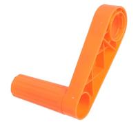 Angoily Manovella Avvolgitubo in Plastica Rigida Maniglia Carrello Avvolgitubo Arancione Accessorio Avvolgimento Tubo da Giardino Ricambio Facile da Installare per Uso Domestico
