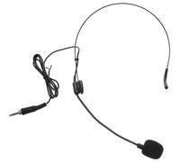 Angoily Microfono ad Archetto Nero Jack 3,5mm, Ferro Nichelato | Amplificazione Vocale Chiara, Boom Regolabile, per Presentazioni, Guide Turistiche, Lezioni e Impianti