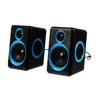 Angoily Mini Altoparlante USB 2.0 per PC e Notebook, Speaker Portatile Compatto Potente Audio, Altoparlante per Computer Desktop e Laptop, per Casa, Ufficio e Scuola