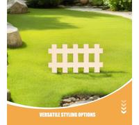 Angoily Mini Recinzione in Legno 200 Pezzi Mini Staccionata Decorativa per Casa delle Bambole Recinzione in Miniatura per Ambienti delle Fate per Terrari e Bonsai Barriera Protettiva