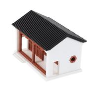 Angoily Miniatura Architettonica Asiatica Statua Edificio Antico Cinese Decorazioni Bonsai Ornamento per Micro Paesaggio Acquario Giardino Zen Accessori di Design