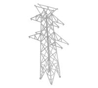 Angoily Modellino Torre Elettrica Miniatura per Plastico Ferroviario Kit Edilizia Architettonica in Abs per Paesaggi in Miniatura Accessorio per Diorama e Giardino di Sabbia