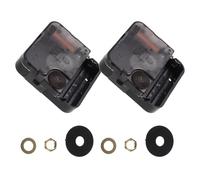 Angoily Movimento al Quarzo Silenzioso per Orologio da Parete 2 Pezzi Meccanismi di Precisione, Accessori per Riparazione Orologi Fai da Te, Compatibile Meccanismi Vintage e Moderni