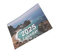 Angoily Muro con Rilegatura Spirale Planner Mensile e Settimanale Mesi con Design Countdown Tavolo e Parete con Organizzatore Appuntamenti per Casa e Ufficio