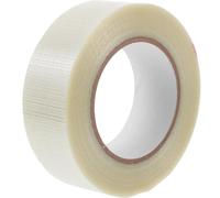 Angoily Nastro in Fibra di Vetro Trasparente Adesivo Rinforzato Resistente al Calore per Riparazioni e Imballaggi Nastro Multiuso Duraturo e Anti-strappo