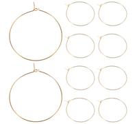Angoily Orecchini Leggeri e Resistenti allo Sbiadimento Grandi Cerchio Oversize in Acciaio Inossidabile Oro per Donna per Appuntamenti e Festività