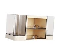 Angoily Organizer Versatile Per Cancelleria Con Cassetti Contenitore Per Prodotti Per La Della Pelle Portapenne Per Trucco Portaoggetti Organizer Per Scomparto Da Scrivania