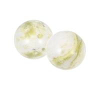 Angoily Palline Antistress per Mani 2 Pezzi, 3,5 CM, Palline per Esercizi Dita e Meditazione Spirituale, Perfette come Regalo per Persone Anziane, 479 G
