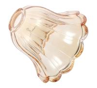 Angoily Paralume in Vetro Cachi Vintage a Tulipano, 33 Cm X 14 Cm, Resistente al Calore, per Lampade a Sospensione da Tavolo, Sostituzione Paralume Decorativo per Lampade da Interno