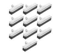 Angoily Pastiglie Freno per Bici da Strada 10 Pezzi, Ceppi Freno Resistenti all’Usura in Gomma e Metallo, Accessori per Bici Sportive Adatti a Condizioni Atmosferiche Avverse