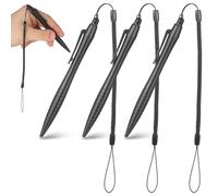 Angoily Penna Stilo Resistiva per Touchscreen con Cordino a Molla Anti-smarrimento, Set da 3 Pezzi, Punta Antigraffio in Abs per Scrittura e Disegno su Schermi Resistivi,