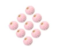 Angoily Pezzi ciondolo palla di pelo bigiotteria fai da te accessori gioielli falso rosa pelliccia bracciale per charm calzante accessori pompon per orecchini pompon orecchini fai da te