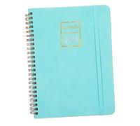 Angoily Pianificatore Mensile Notepad Agenda Pratica Coil per Studenti e Ufficio Taccuino Scrittura Portatile Giornaliero Visione