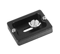 Angoily Piastra a Sgancio Rapido Pu50 in Alluminio Per Fotocamera, Adattatore Compatibile Base Benro e Kirk, Supporto Antiscivolo Cuscinetti in Gomma Per Professionisti e Appassionati Di Fotografia
