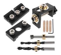 Angoily Piastra Per Taglierina Per Tasselli Regolabile Strumento Per La Lavorazione Del Legno Guida Per La Lavorazione Del Legno Localizzatore Di Fori