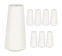 Angoily Pomelli in Legno Per Tende 3.5X1.5 Pollici Campanello Pendenti Accessori Per Tende in Legno Per Finestra E Porte Fai Da Te