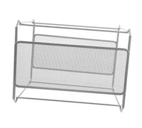 Angoily Portadocumenti Scrivania A4 in Ferro 32.5X28.5X24.5Cm Organizer per Documenti Sospesi Design per Ufficio e Studio