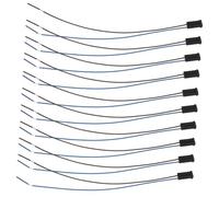 Angoily Portalampada Miniatura Base Portalampada Confezione da 10 Pezzi in Plastica G4 Filo Resistente a Bassa Tensione per Illuminazione Domestica e Ufficio