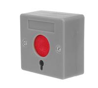 Angoily Pulsante di Allarme Emergenza per Anziani con Interruttore a Chiave, Dispositivo di Chiamata per Bagno e Wc Disabili, Campanello di Allerta Acustico Wireless e Controllo