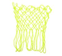 Angoily Rete da Basket Luminosa in Nylon Giallo Resistente Facile Installazione per Impiego Professionale in Palestre e Parchi