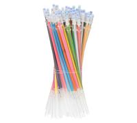 Angoily Ricariche per Penne Gel Colorate Set da 72 Pezzi Refill Penne Gel a Punta Fine in Plastica Resistente Ricariche Creative Leggere per Scrittura e Disegno Ufficio e Scuola