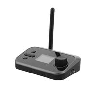 Angoily Ricevitore Audio con Display LCD Adattatore Wireless con Ingresso Ottico e Coassiale Compatibile per Impianti Stereo Casa e Trasmissione Audio Fili