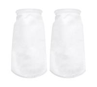 Angoily Sacchetto 2 di Latte e Noci per Filtro Riutilizzabile Bianco Pezzi Pp e Tessuto Non Tessuto 1um Facile da Pulire Succo in per Uso in Cucina