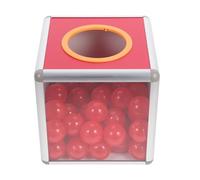 Angoily Scatola Estrazione Lotteria Rossa 20cm in Lega di Alluminio