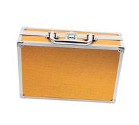 Angoily Scatola Portatile Per Strumenti Auricolari Organizer in Alluminio Custodia Per Kit Auricolari e Piccoli Utensili e