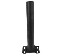 Angoily Set 1 Pezzo Supporto Braccio per Palo della Luce Solare 58 MM in Metallo Nero 40 CM per Lampioni Stradali e Illuminazione Esterna