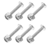 Angoily Set 12 Pezzi Viti e Dadi Zincati per Biliardino, Parti di Ricambio Resistenti e Leggere, Accessori per Calcio Balilla, Installazione Semplice per Uso Domestico e Ricreativo