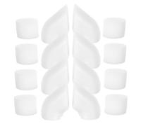 Angoily Set 24 Tazze Idroponiche in Plastica per Coltivazione Verticale Contenitori per Piante da Giardino Senza Terra Spugne per Semina Adatti per Coltivazione in Balcone e Orto Urbano