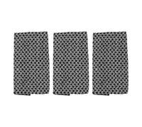 Angoily Set 3 Pezzi Asciugamani Esfolianti per Corpo a Doppia Faccia Scrubber per la Schiena Lunghi in Materiale Delicato Asciugamani per Doccia per Rimuovere Cellule Morte e Pulizia