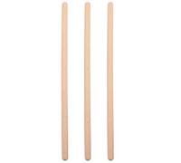 Angoily Set 4 Pezzi Bastone per Yoga in Legno 50cm X 2cm, Asta per Allenamento e Allungamento Spalle, Strumento Correttivo per Postura e Apertura Schiena, Accessori per Esercizi di