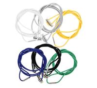 Angoily Set 6 Fasce Elastiche Regolabili per Sacco e Cestino della Spazzatura Fissaggio Anticaduta Riutilizzabile Design a Fibbia Lunghezza 140Cm Adatto per Uso Domestico e Raccolta