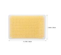 Angoily Set da 2 Scrubber Esfolianti per la Schiena da Doccia a Parete con Setole Robuste Tampone Massaggiante per Bagno Fissaggio Sicuro per Cura Completa del Corpo in Casa e Spa