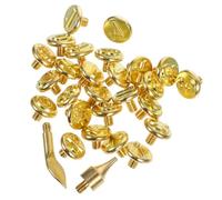 Angoily Set di Testine per Pirografia 26 Lettere per Bruciatore Saldatore Incisione su Legno Pelle Carta Artigianato Fai da Te