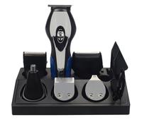 Angoily Set Rasoio Elettrico da Uomo Ricaricabile USB Multifunzione con Rifinitore per Peli Naso e Barba Lama in Acciaio Design Portatile Compatto per Cura Viso e Viaggi